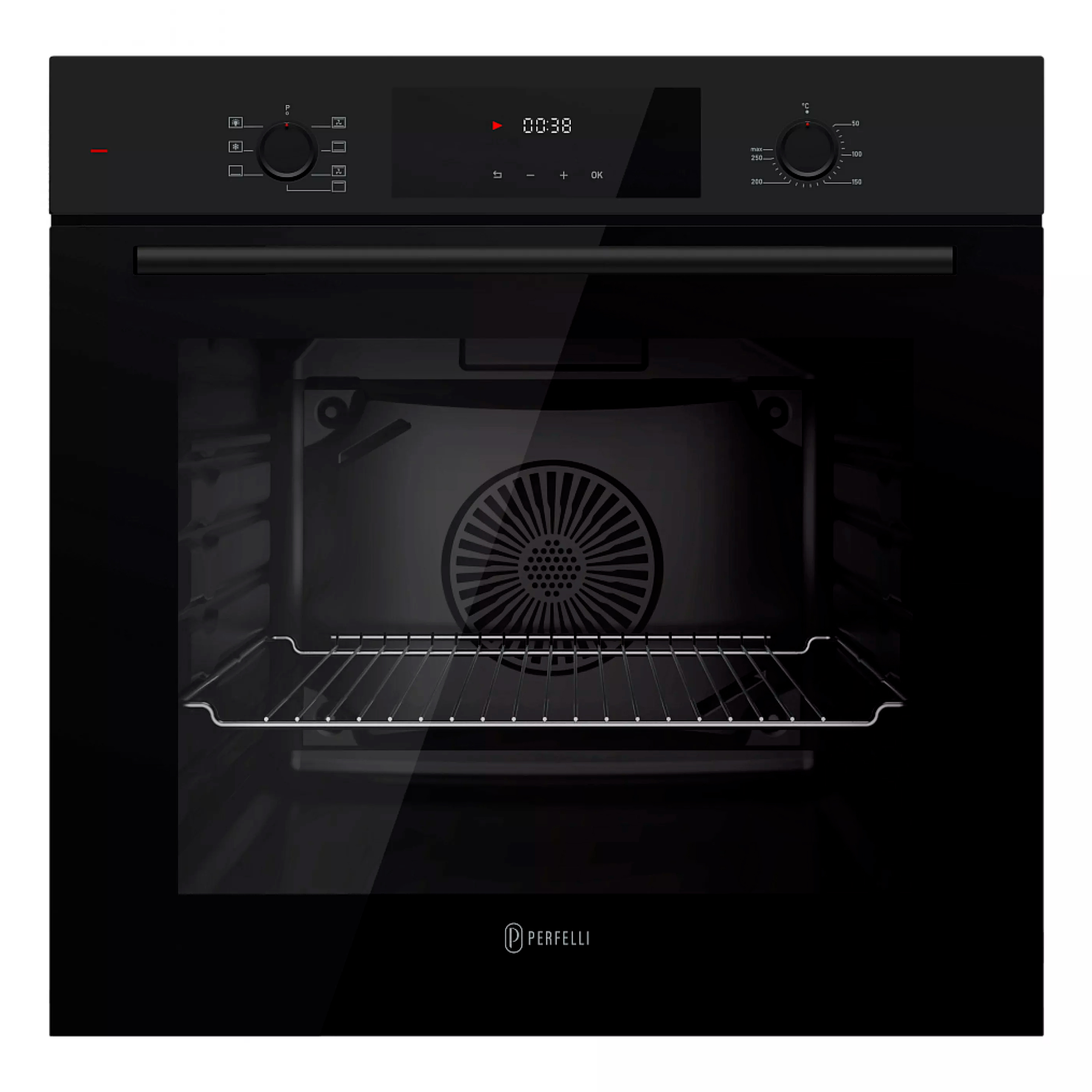 shママページ ➤Купить духовой шкаф электрический PERFELLI PRIME 6D7 NERO в